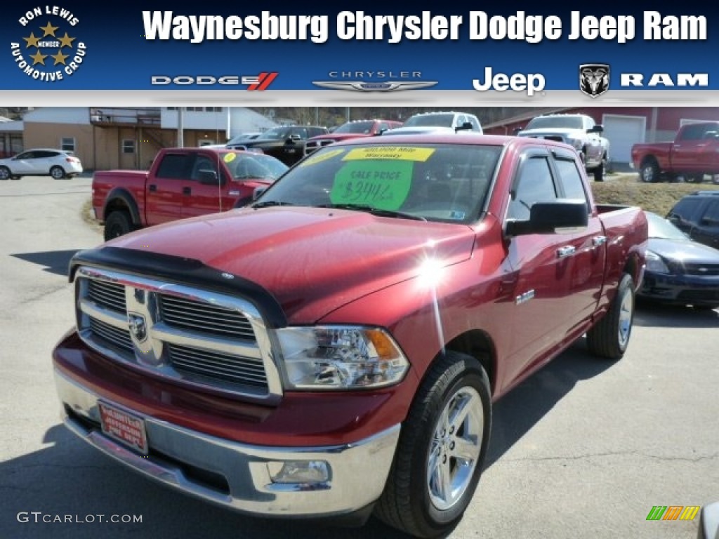 Inferno Red Crystal Pearl Dodge Ram 1500