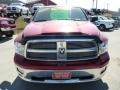 2010 Inferno Red Crystal Pearl Dodge Ram 1500 Big Horn Quad Cab 4x4  photo #9