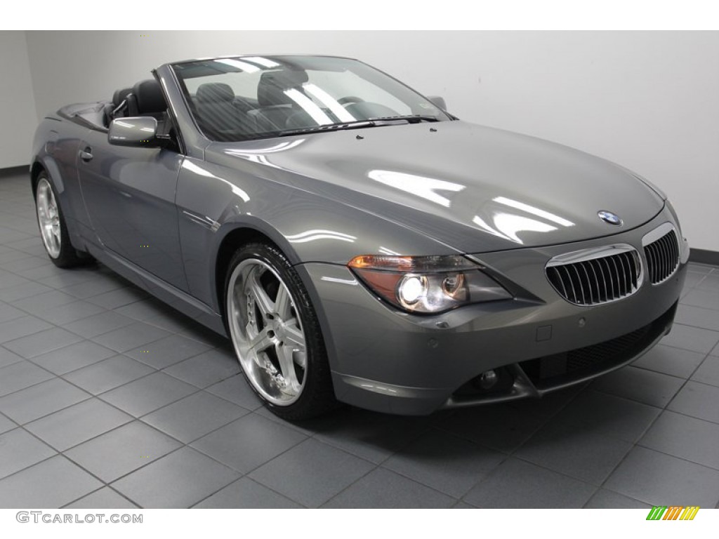 Stratus Grey Metallic 2007 BMW 6 Series 650i Convertible Exterior Photo #79144356