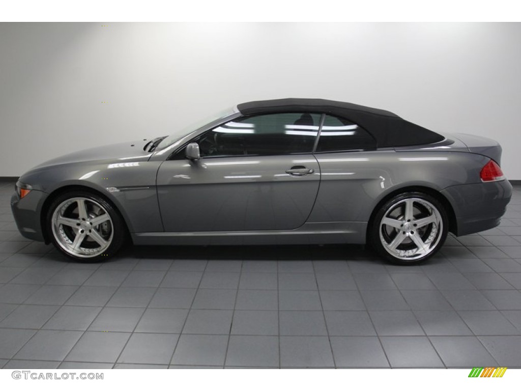 Stratus Grey Metallic 2007 BMW 6 Series 650i Convertible Exterior Photo #79144368