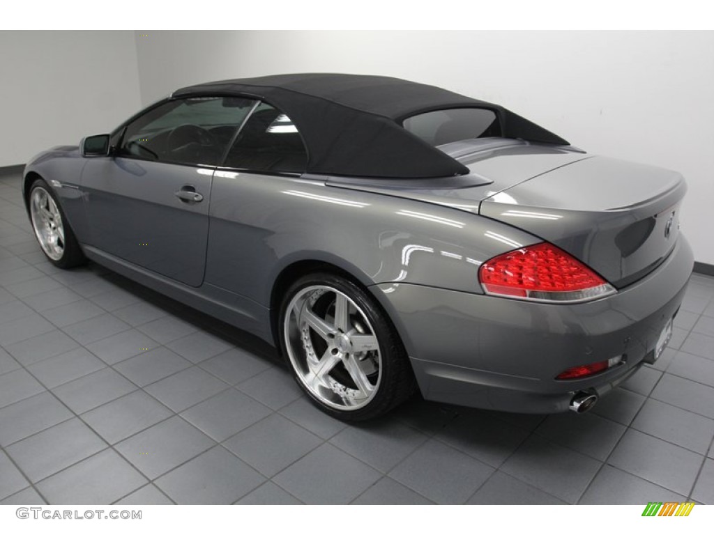 Stratus Grey Metallic 2007 BMW 6 Series 650i Convertible Exterior Photo #79144392