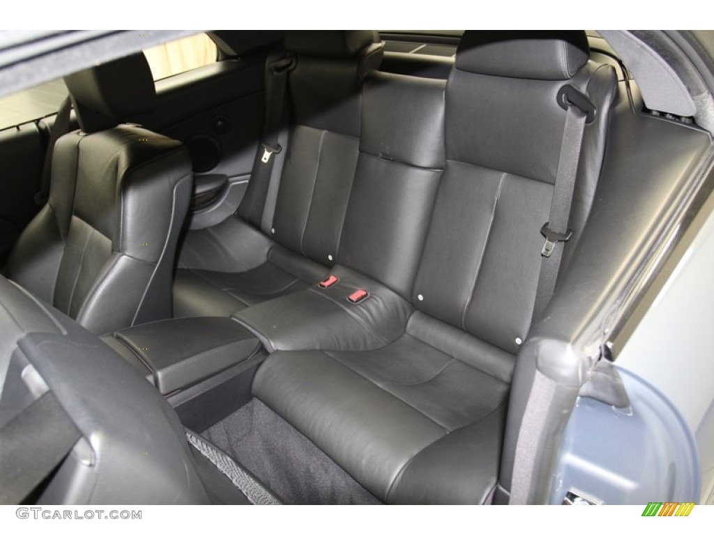 2007 BMW 6 Series 650i Convertible Rear Seat Photo #79144487