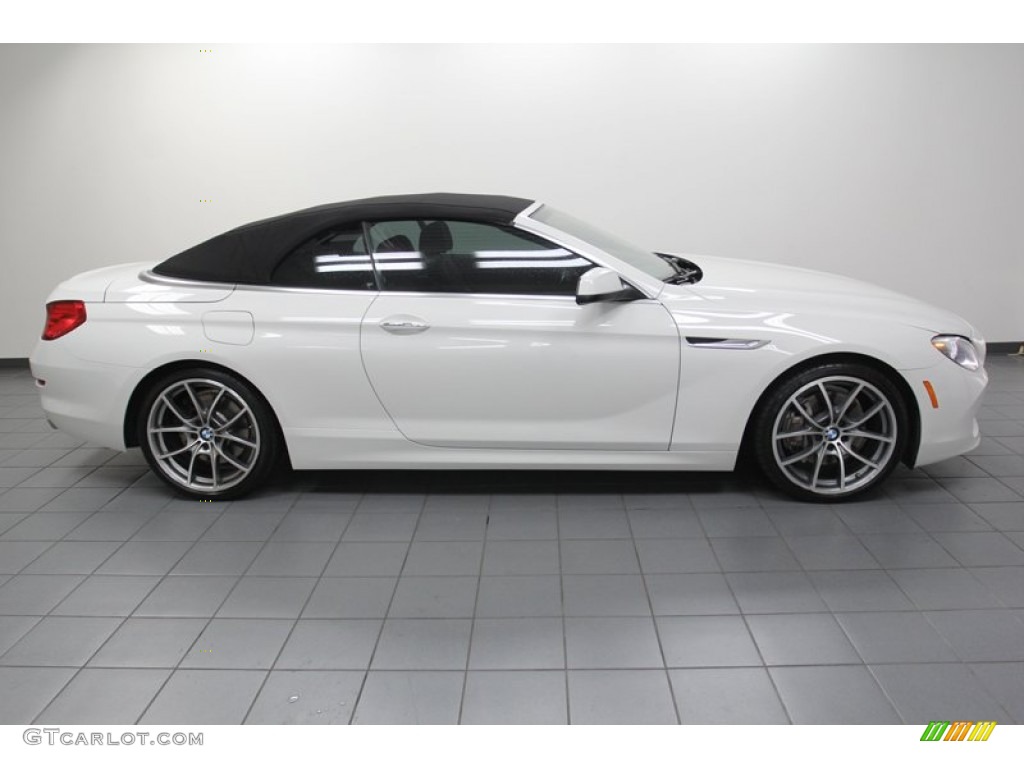Alpine White 2012 BMW 6 Series 650i Convertible Exterior Photo #79145343