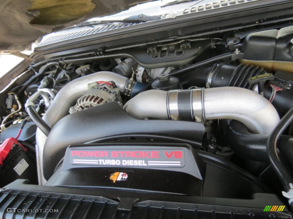 2003 Ford F350 Super Duty Lariat SuperCab Dually Engine Photos