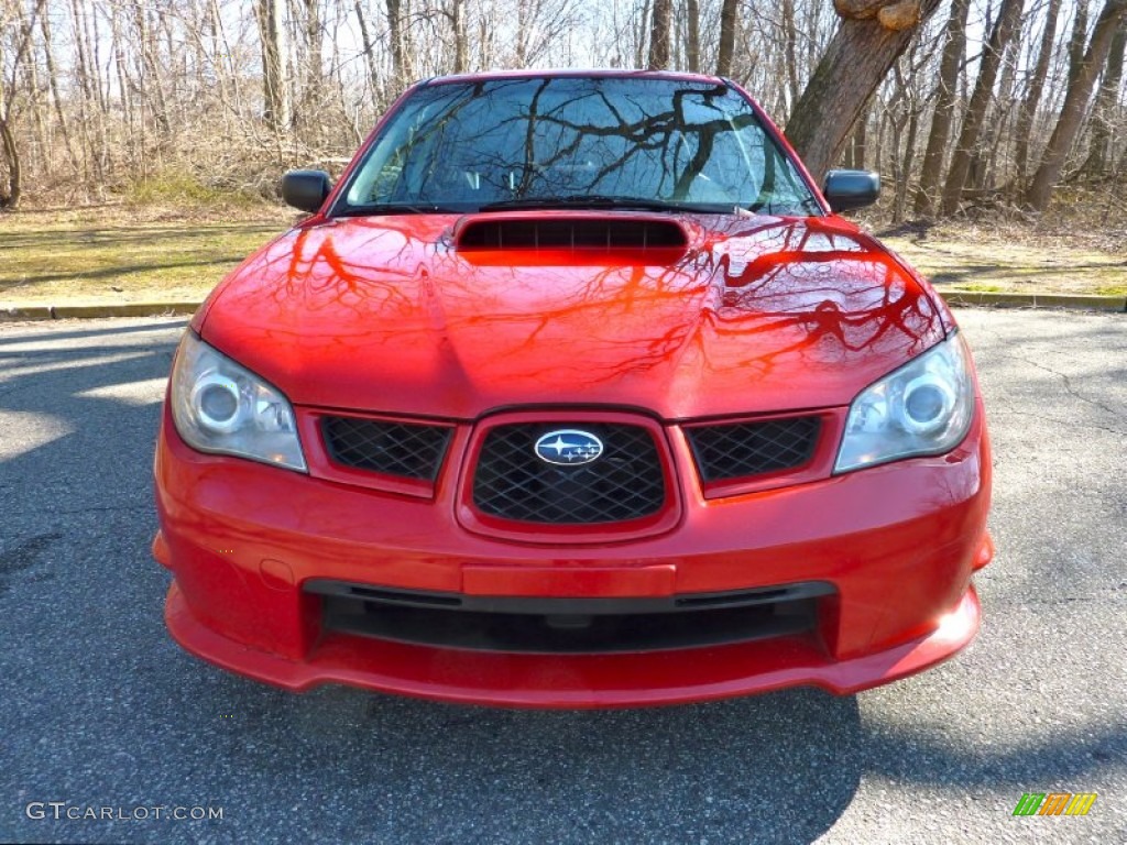 San Remo Red 2006 Subaru Impreza WRX Sedan Exterior Photo #79146768