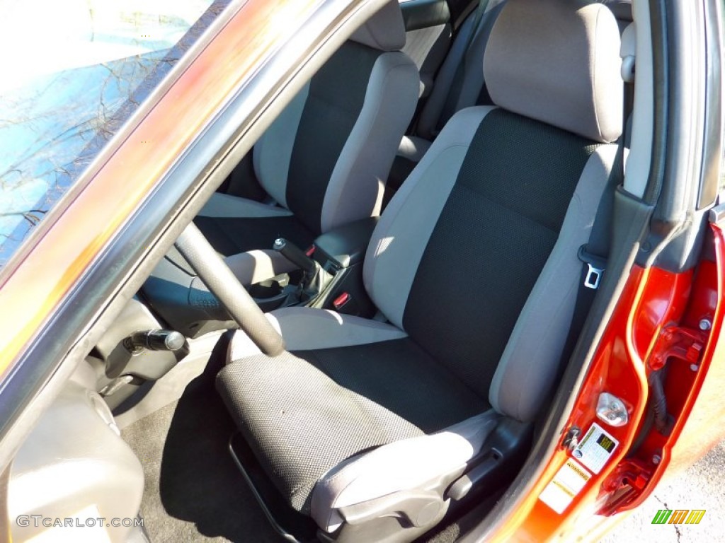 Anthracite Black Interior 2006 Subaru Impreza WRX Sedan Photo #79146805
