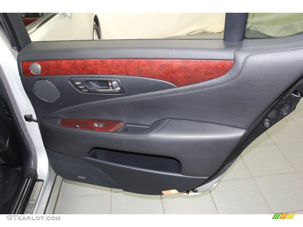 2007 Lexus LS 460 L Black Door Panel Photo #79146829