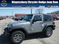Billet Silver Metallic - Wrangler Rubicon 4x4 Photo No. 1