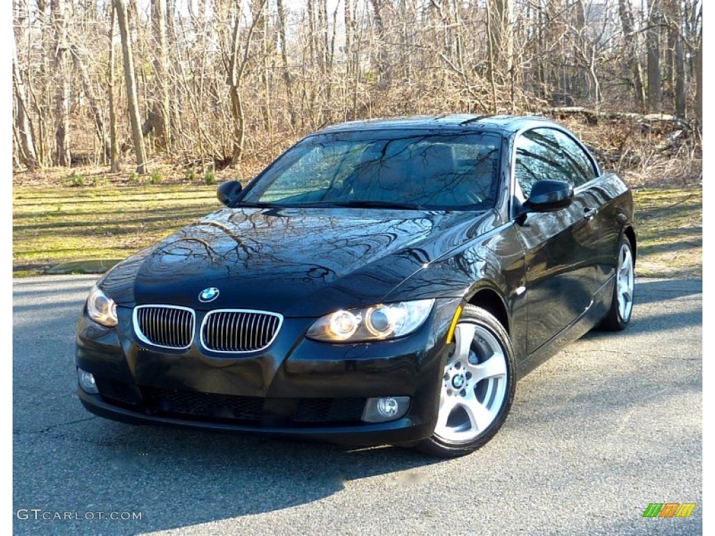 2010 3 Series 328i Convertible - Black Sapphire Metallic / Saddle Brown Dakota Leather photo #10