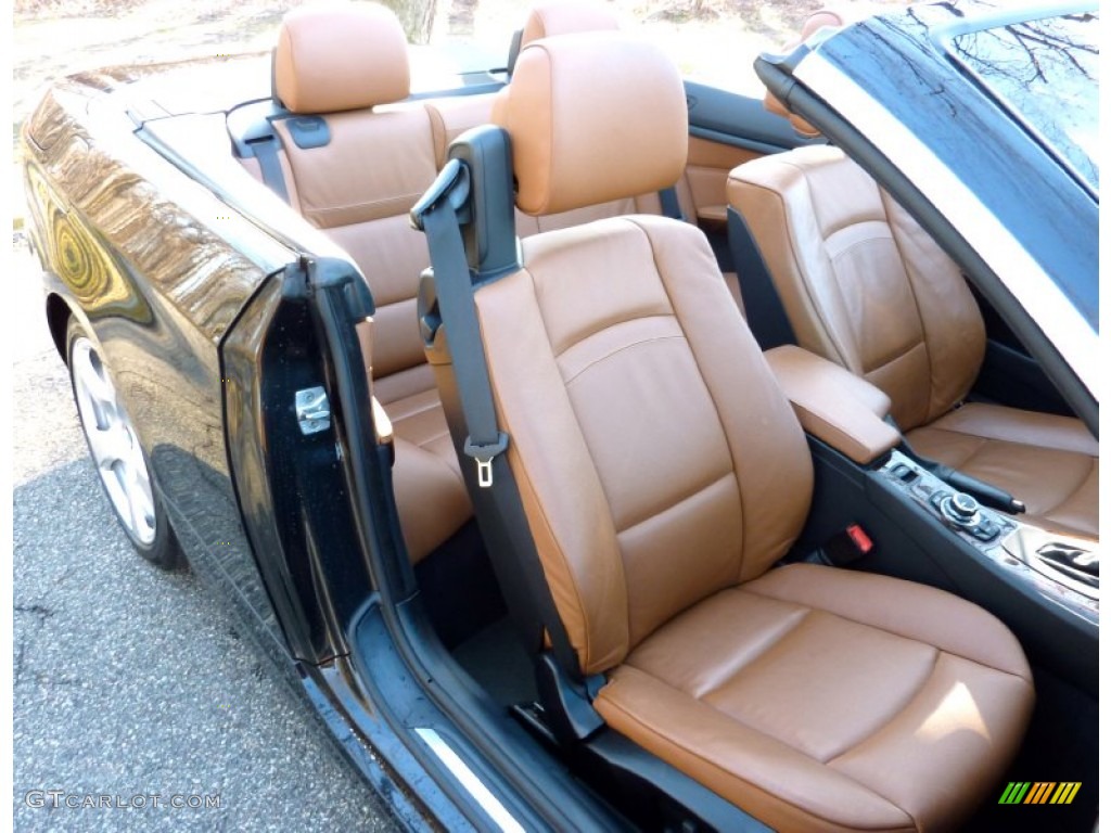 2010 3 Series 328i Convertible - Black Sapphire Metallic / Saddle Brown Dakota Leather photo #31