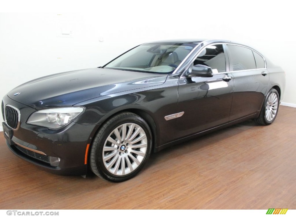Dark Graphite Metallic 2009 BMW 7 Series 750Li Sedan Exterior Photo #79147432