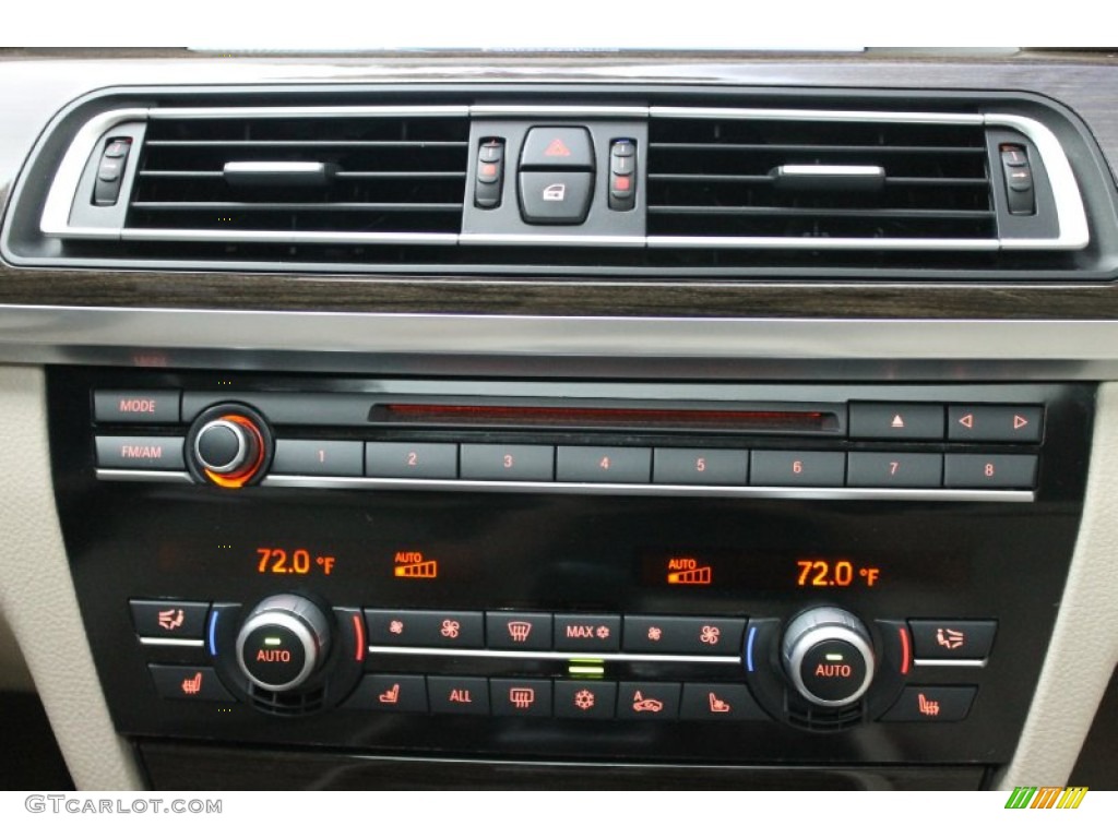 2009 7 Series 750Li Sedan - Dark Graphite Metallic / Oyster Nappa Leather photo #12