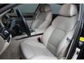 2009 BMW 7 Series Oyster Nappa Leather Interior Front Seat Photo