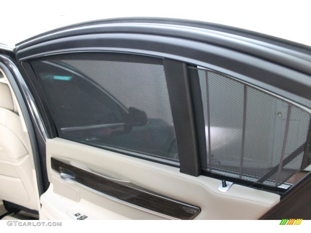 2009 7 Series 750Li Sedan - Dark Graphite Metallic / Oyster Nappa Leather photo #23