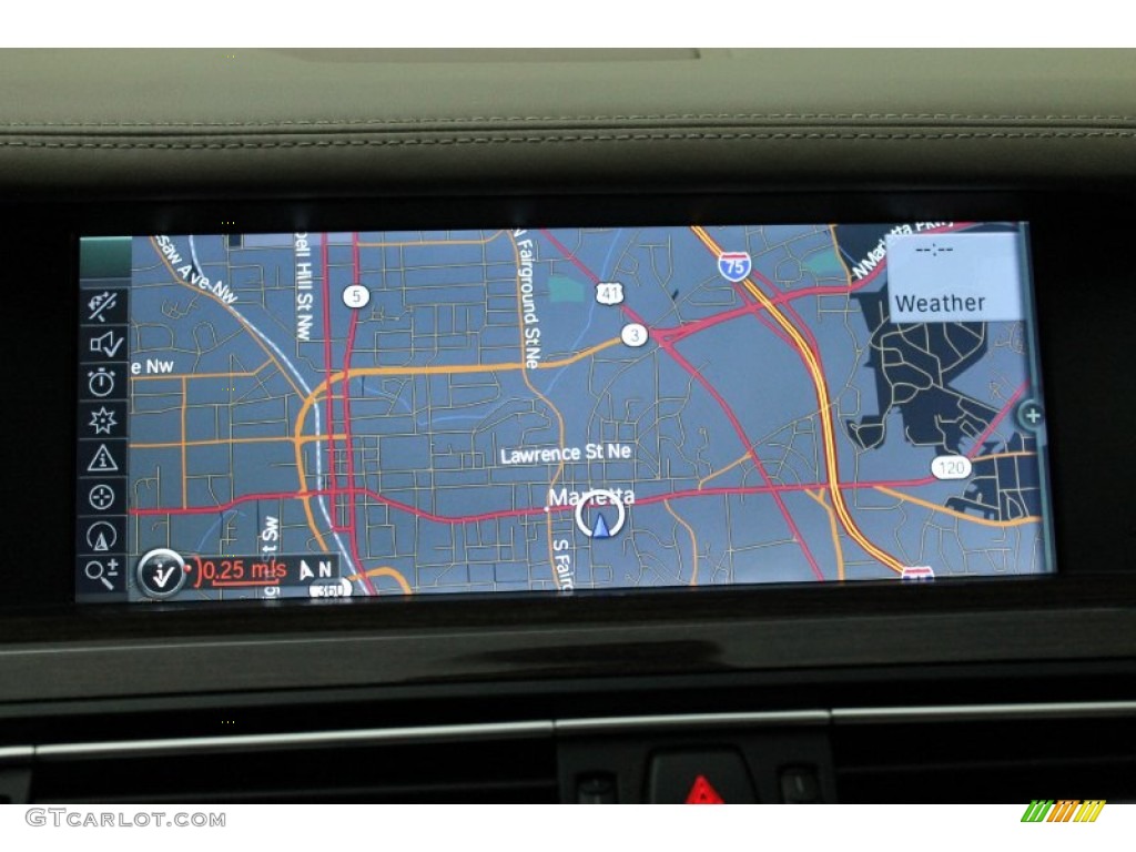 2009 7 Series 750Li Sedan - Dark Graphite Metallic / Oyster Nappa Leather photo #33