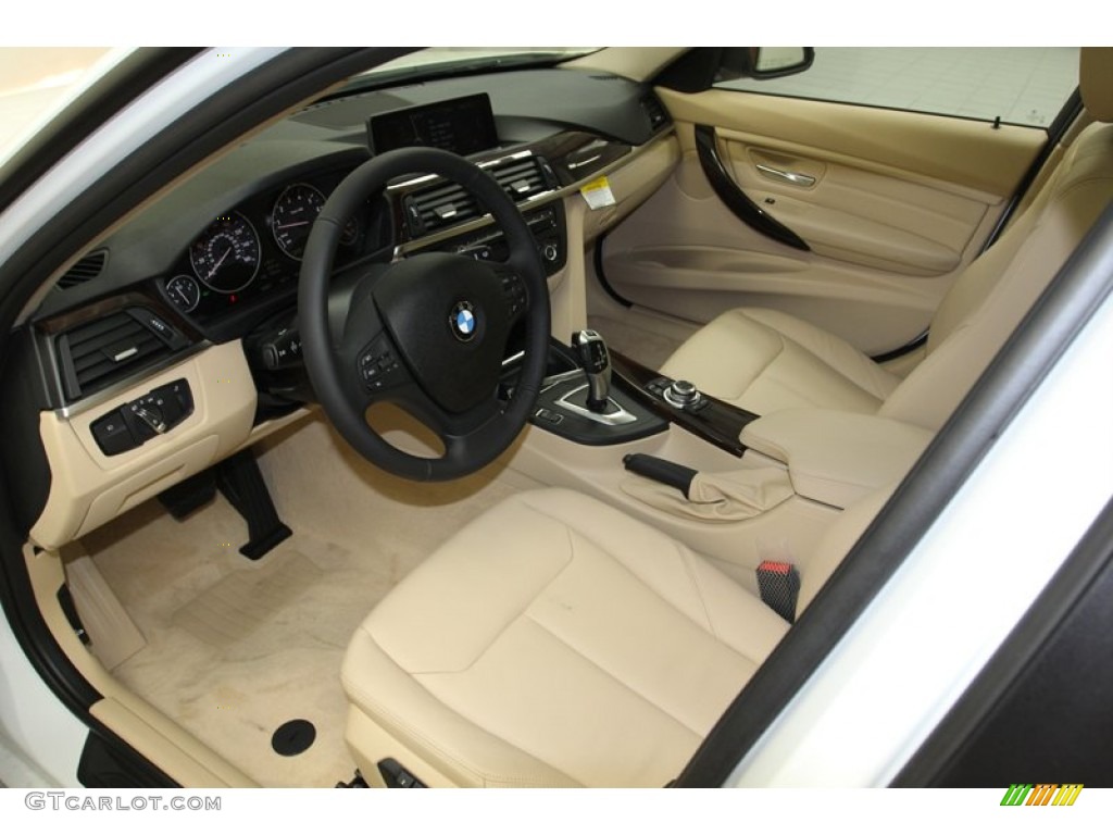 Venetian Beige Interior 2013 BMW 3 Series 328i Sedan Photo #79148136
