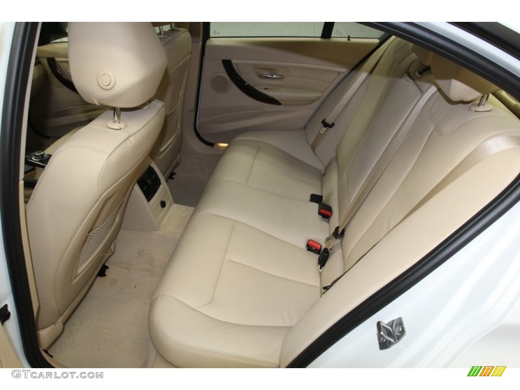 2013 BMW 3 Series 328i Sedan Rear Seat Photo #79148145