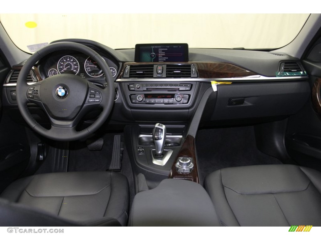 2013 BMW 3 Series 328i Sedan Black Dashboard Photo #79148864