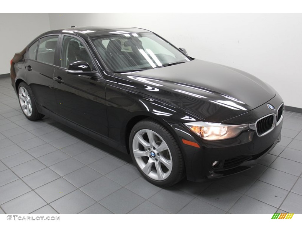2013 3 Series 328i Sedan - Jet Black / Black photo #6