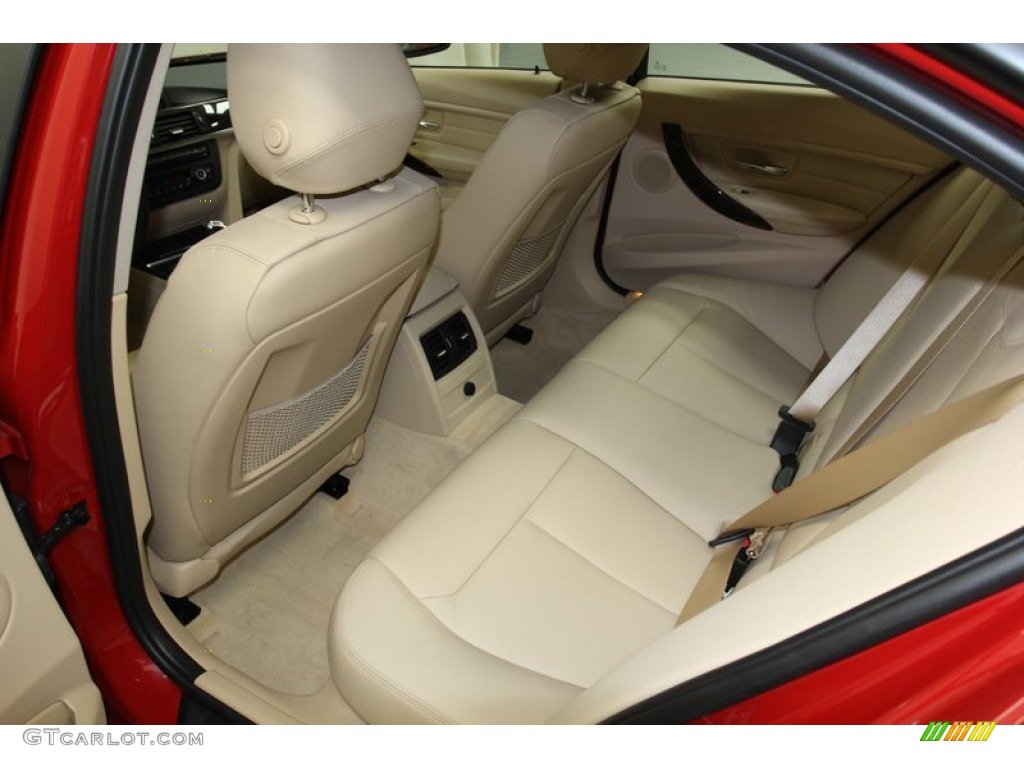 2013 BMW 3 Series 328i Sedan Rear Seat Photo #79149746