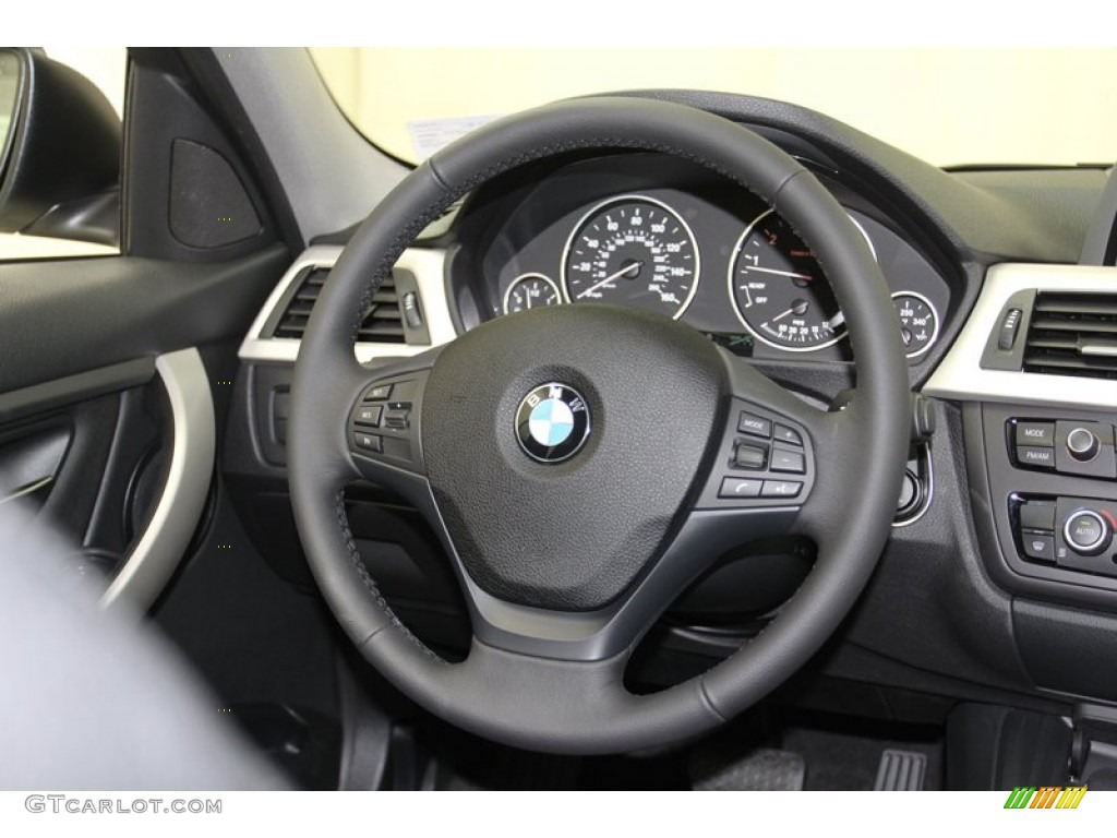 2013 3 Series 328i Sedan - Alpine White / Black photo #28