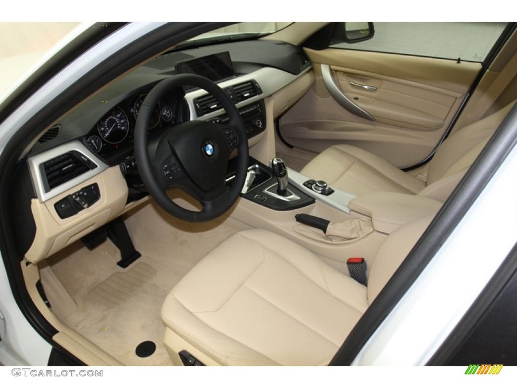 Venetian Beige Interior 2013 BMW 3 Series 328i Sedan Photo #79150033