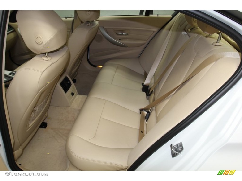 2013 BMW 3 Series 328i Sedan Rear Seat Photo #79150039