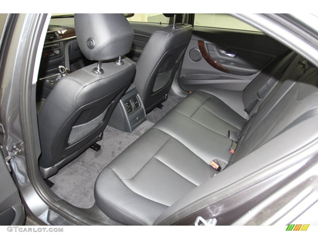 Black Interior 2013 BMW 3 Series 328i Sedan Photo #79150288