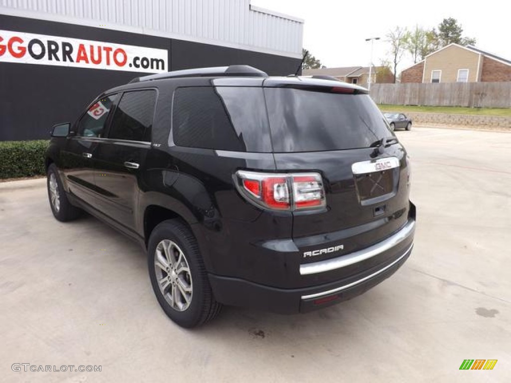 2013 Acadia SLT - Carbon Black Metallic / Ebony photo #5