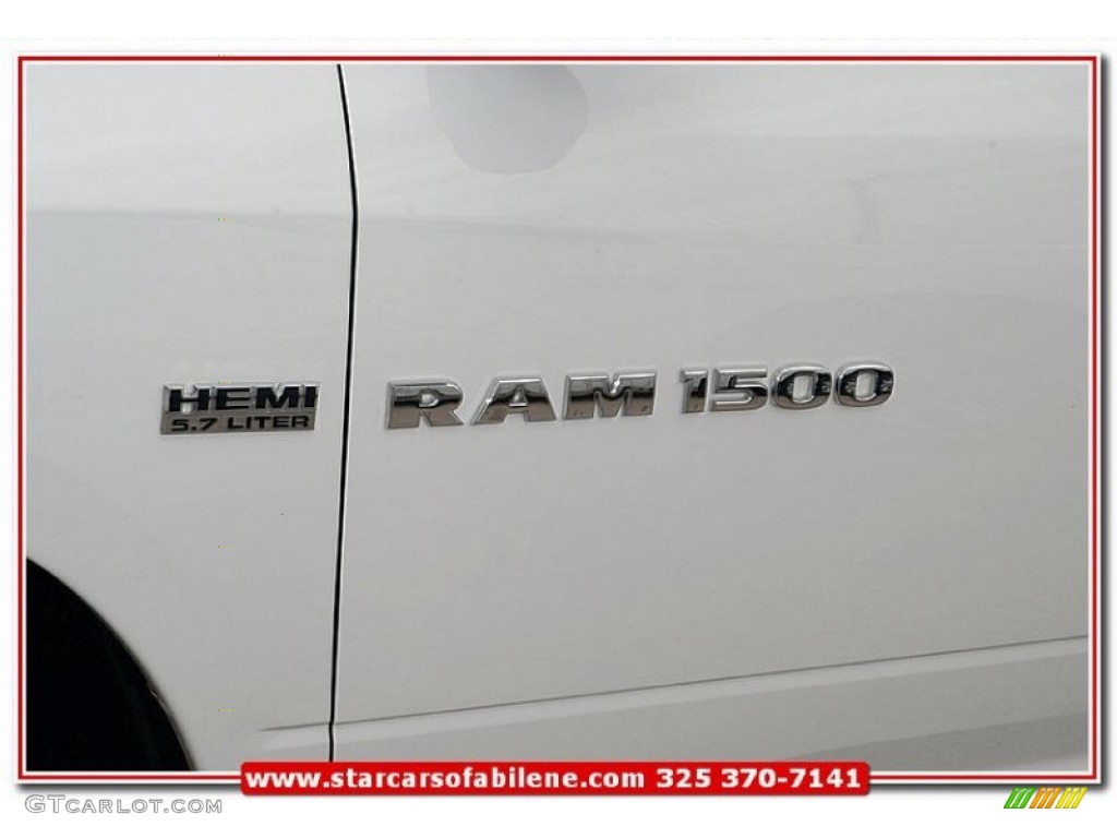 2012 Ram 1500 Express Regular Cab - Bright White / Dark Slate Gray/Medium Graystone photo #2