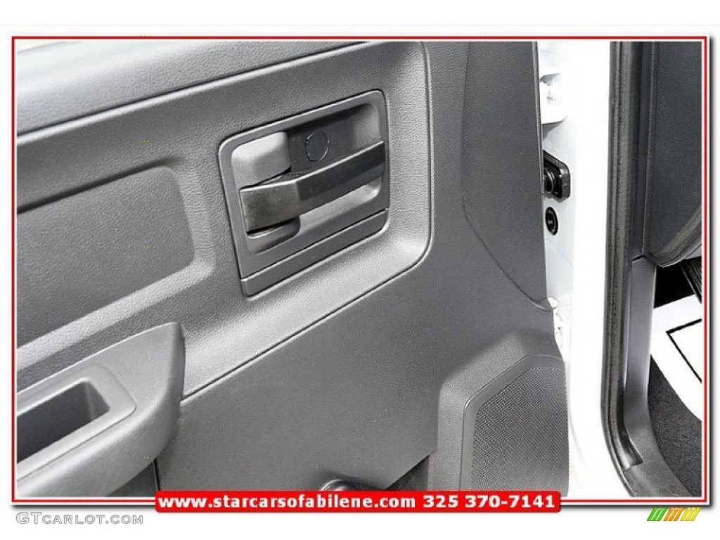 2012 Ram 1500 Express Regular Cab - Bright White / Dark Slate Gray/Medium Graystone photo #15