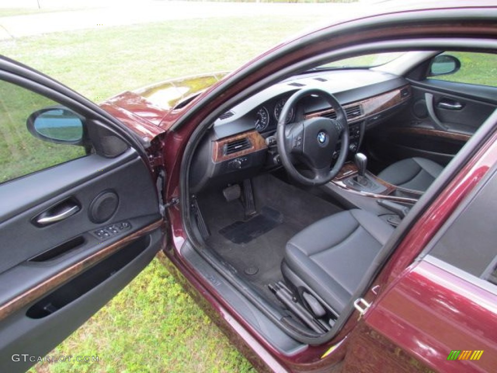 2007 3 Series 328i Sedan - Barbera Red Metallic / Black photo #18