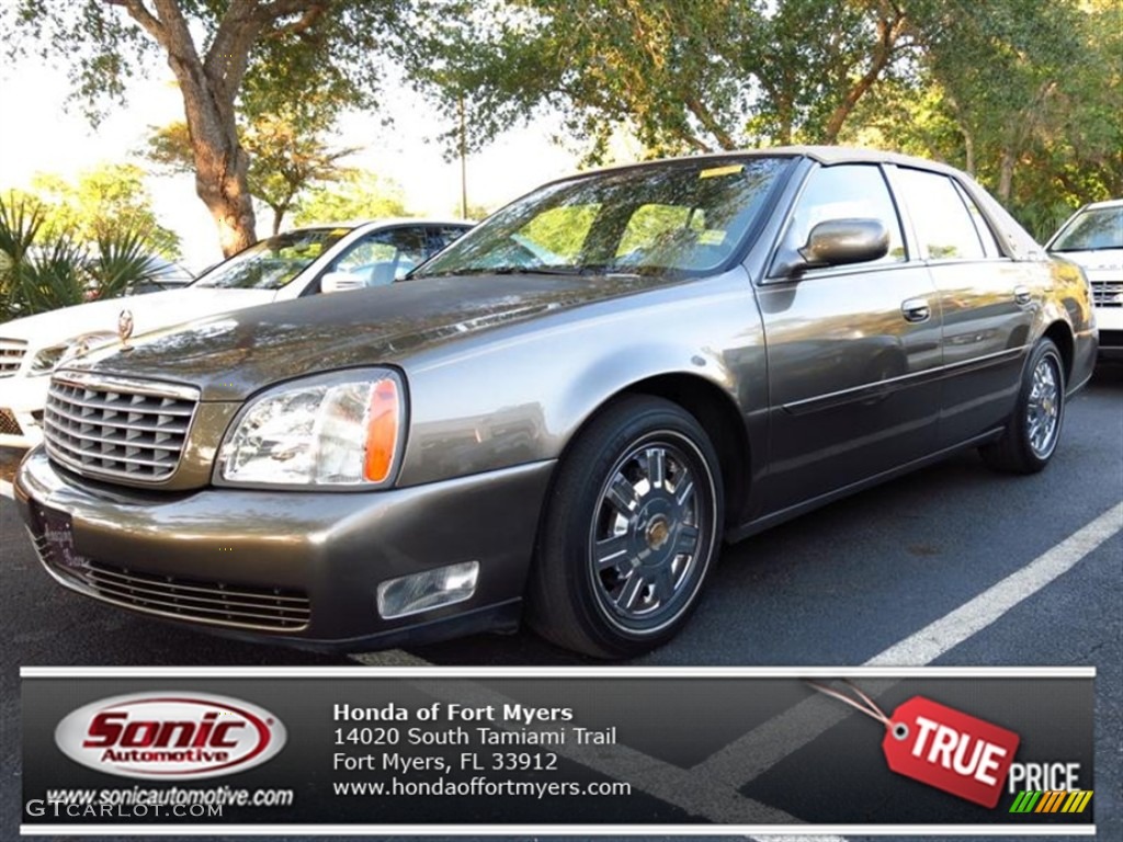 2003 DeVille Sedan - Bronzemist / Neutral Shale Beige photo #1