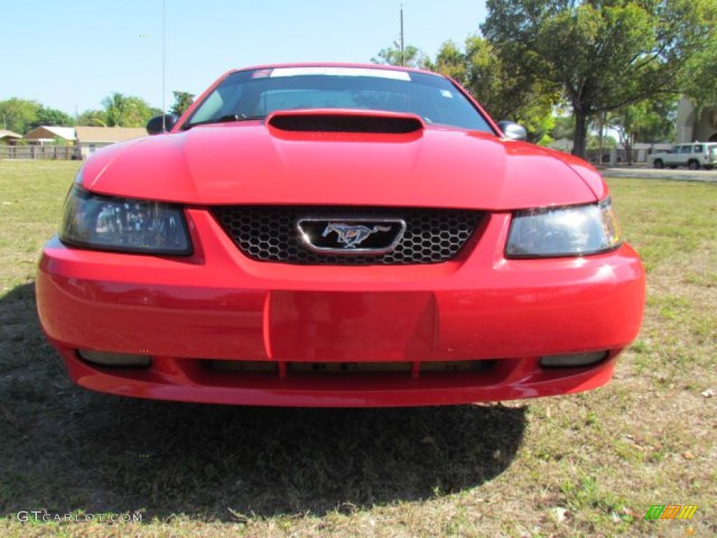 2004 Mustang GT Coupe - Torch Red / Medium Parchment photo #2