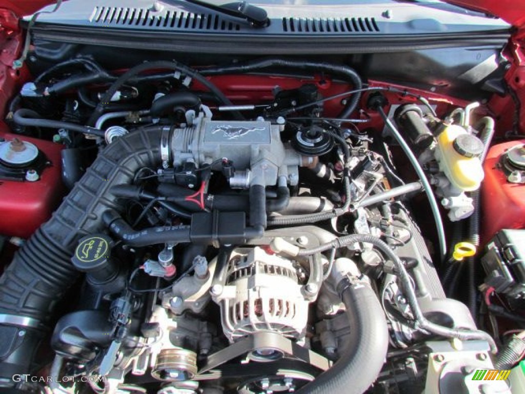 2004 Ford Mustang GT Coupe Engine Photos