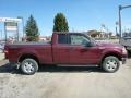 2004 Dark Toreador Red Metallic Ford F150 XLT SuperCab 4x4  photo #6