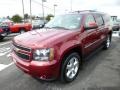 2011 Red Jewel Tintcoat Chevrolet Suburban LT 4x4  photo #3