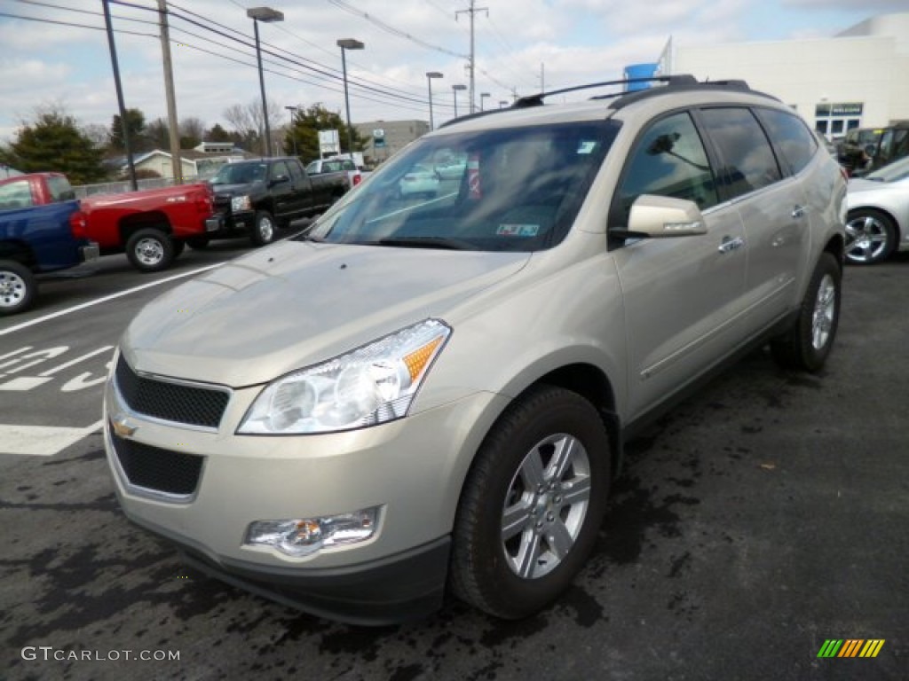 Gold Mist Metallic 2010 Chevrolet Traverse LT Exterior Photo #79153917