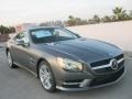 Matte Shadow Grey Metallic 2013 Mercedes-Benz SL 550 Roadster Exterior