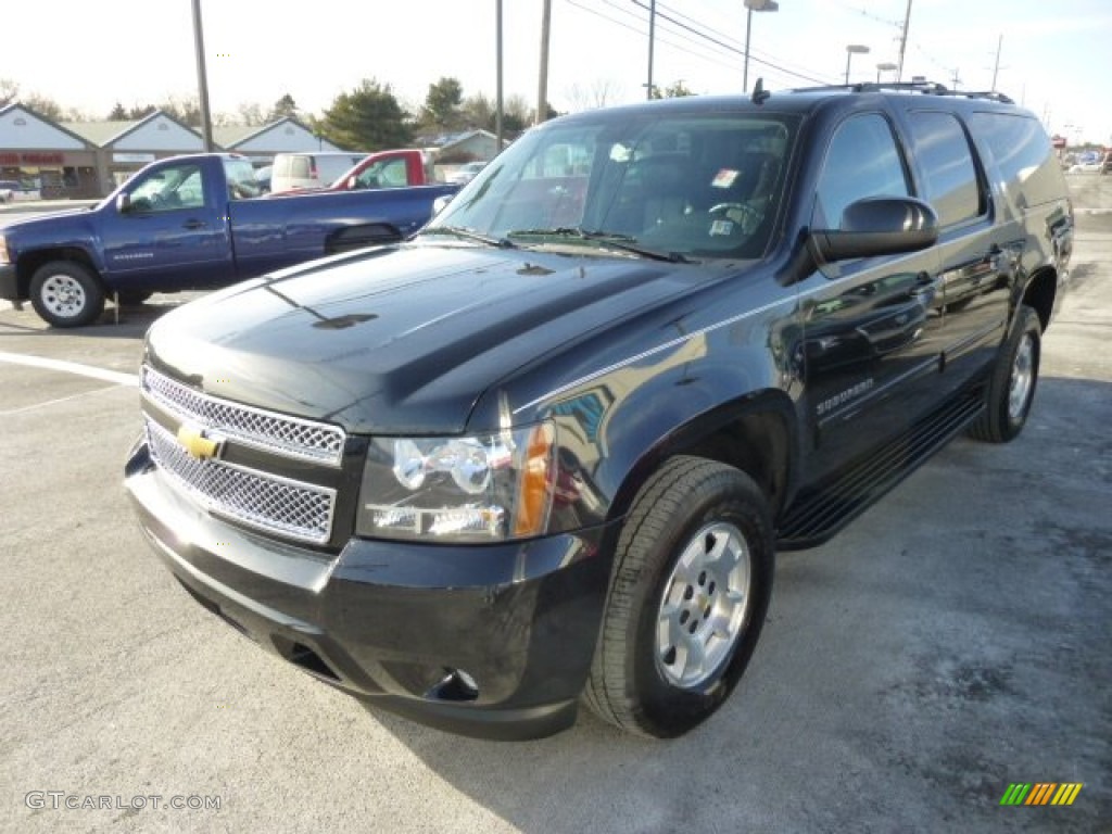 Black Granite Metallic 2012 Chevrolet Suburban LT 4x4 Exterior Photo #79154544