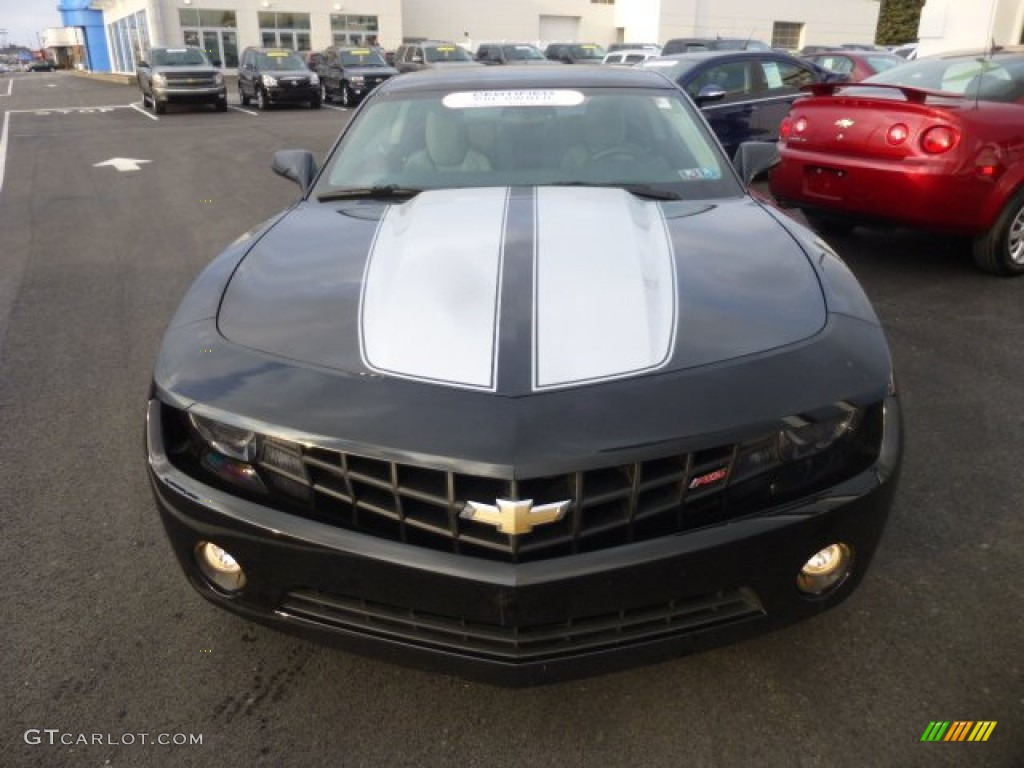 2011 Camaro LT/RS Coupe - Black / Gray photo #2