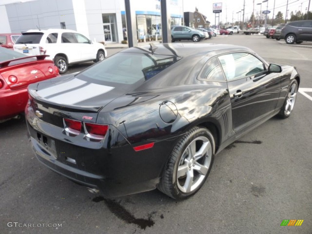 2011 Camaro LT/RS Coupe - Black / Gray photo #7
