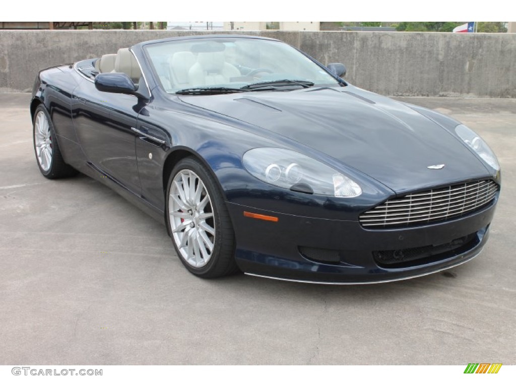 Blue Sapphire 2007 Aston Martin DB9 Volante Exterior Photo #79156200