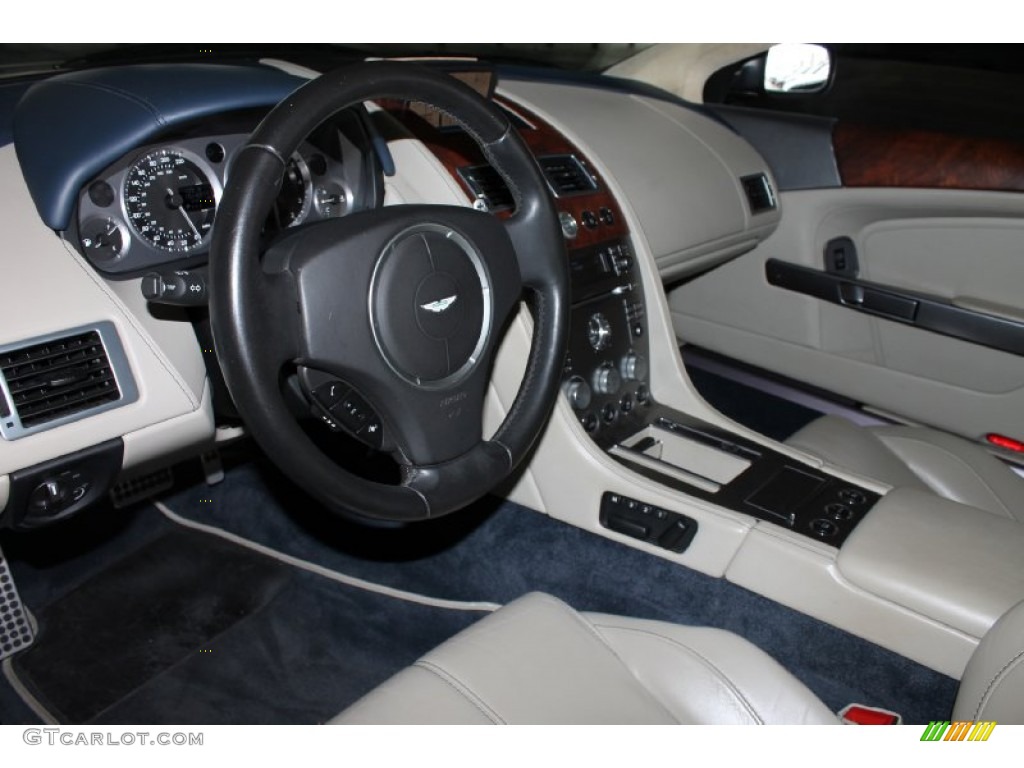 Cream Truffle Interior 2007 Aston Martin DB9 Volante Photo #79156284