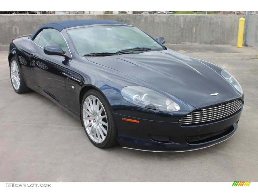 Blue Sapphire 2007 Aston Martin DB9 Volante Exterior Photo #79156380