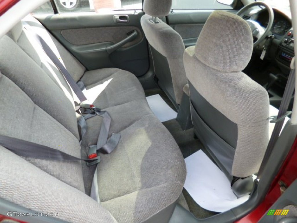 1997 Honda Civic LX Sedan Rear Seat Photos