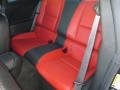 Inferno Orange/Black Rear Seat Photo for 2011 Chevrolet Camaro #79156800