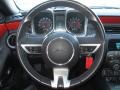 Inferno Orange/Black 2011 Chevrolet Camaro SS/RS Coupe Steering Wheel