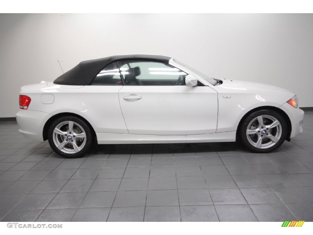 Alpine White 2012 BMW 1 Series 128i Convertible Exterior Photo #79156878