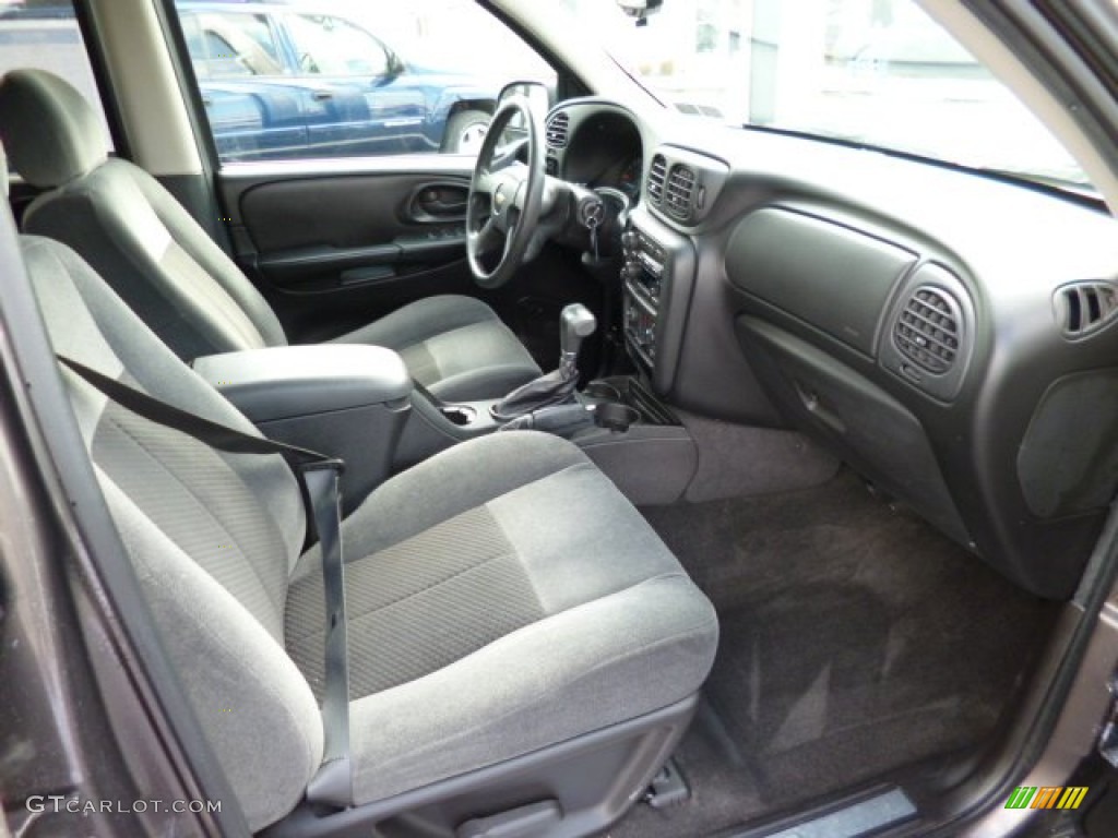 2008 TrailBlazer LT 4x4 - Desert Brown Metallic / Ebony photo #10